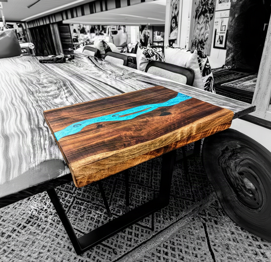 Resin Bench Board with Lip 450x280