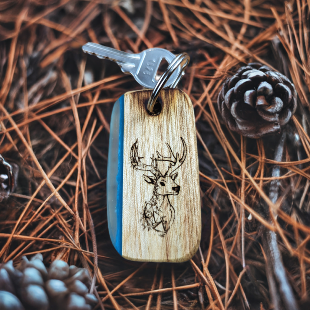 Dear engraved keyrimg