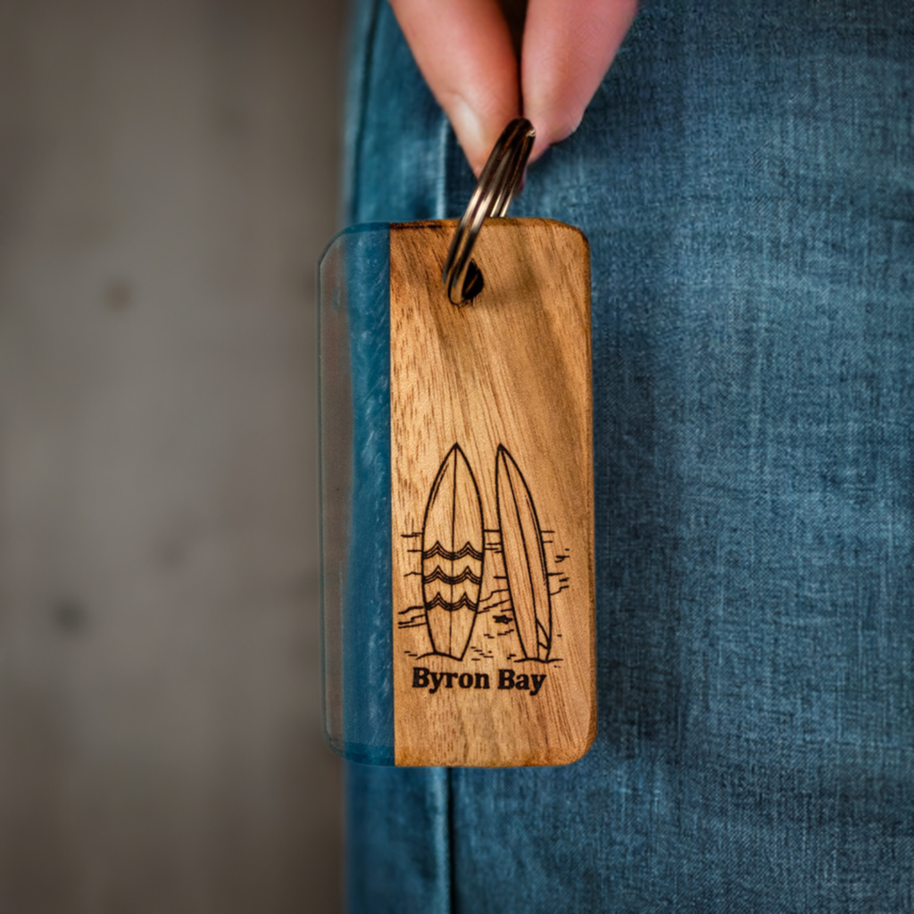 Byron Bay Surfboards Keyring