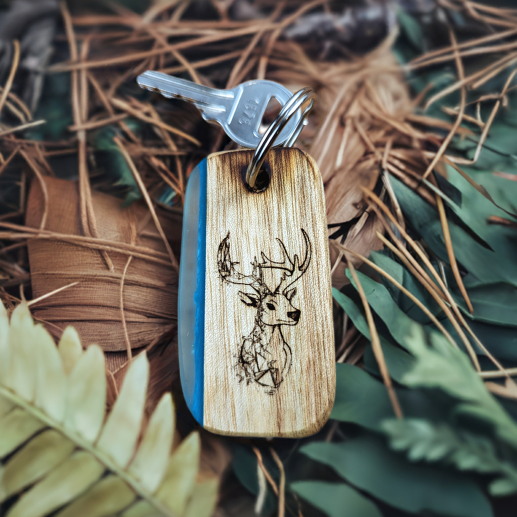 Dear engraved keyrimg