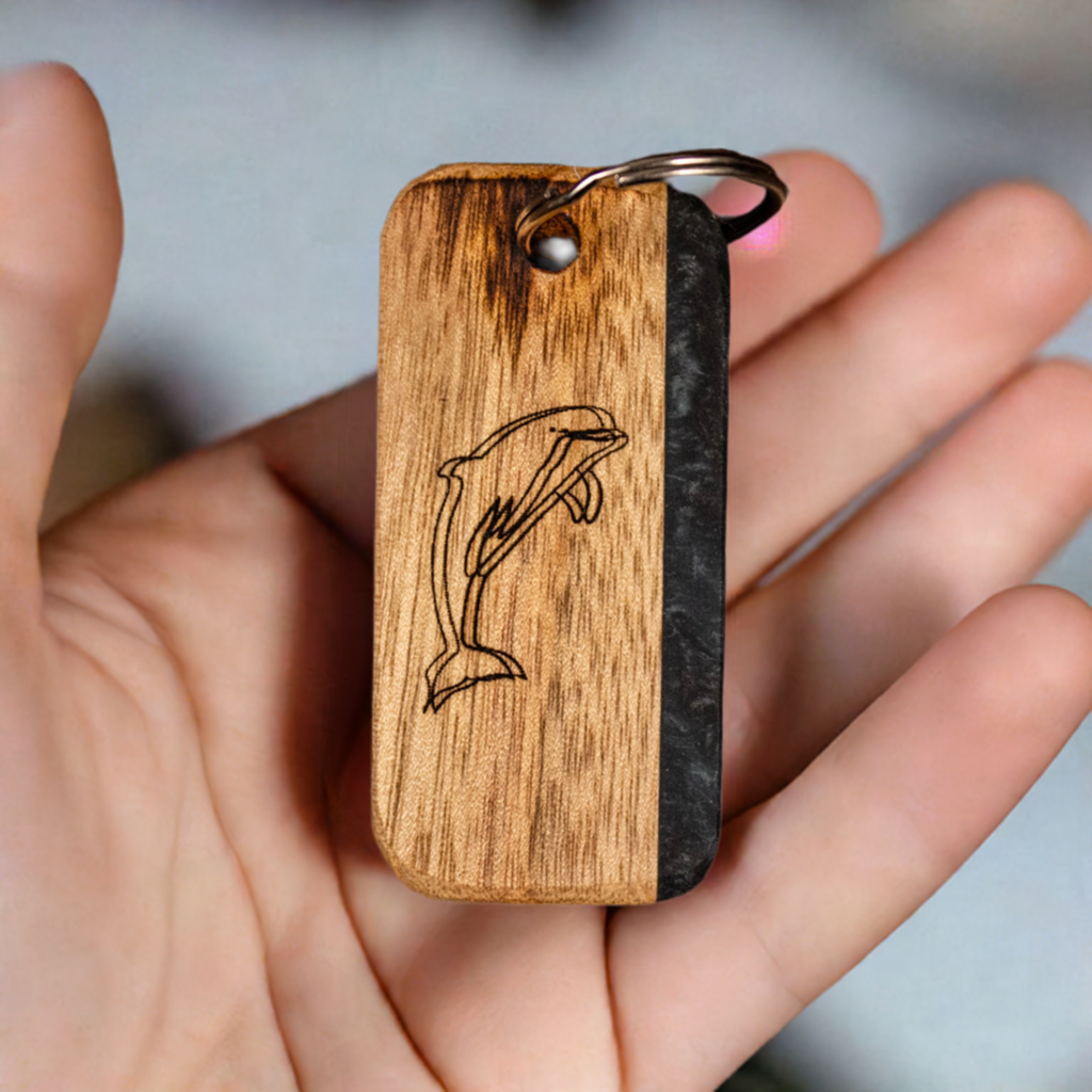 Dolphin Keyring Byron Bay