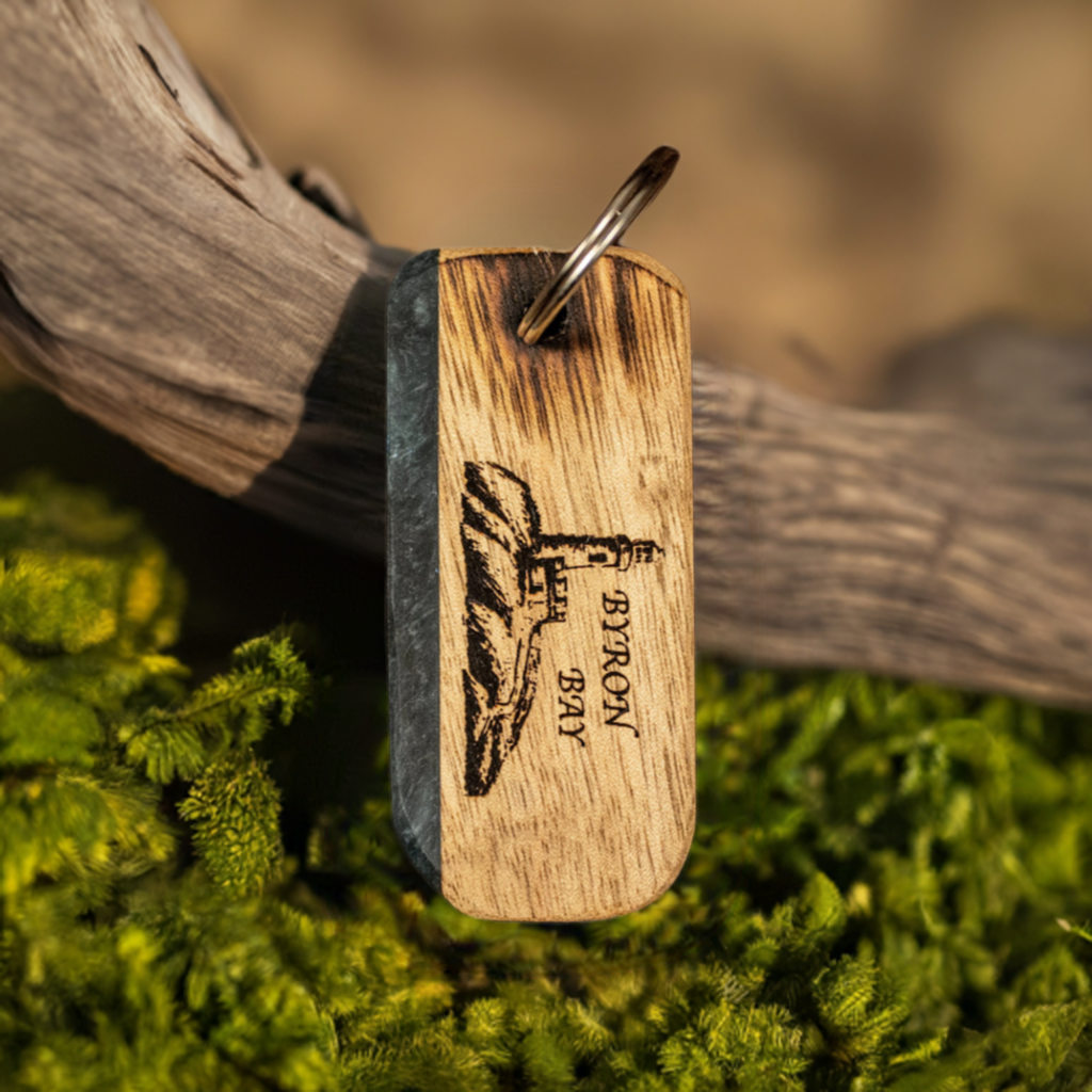 Byron Bay Lighthouse Keyring