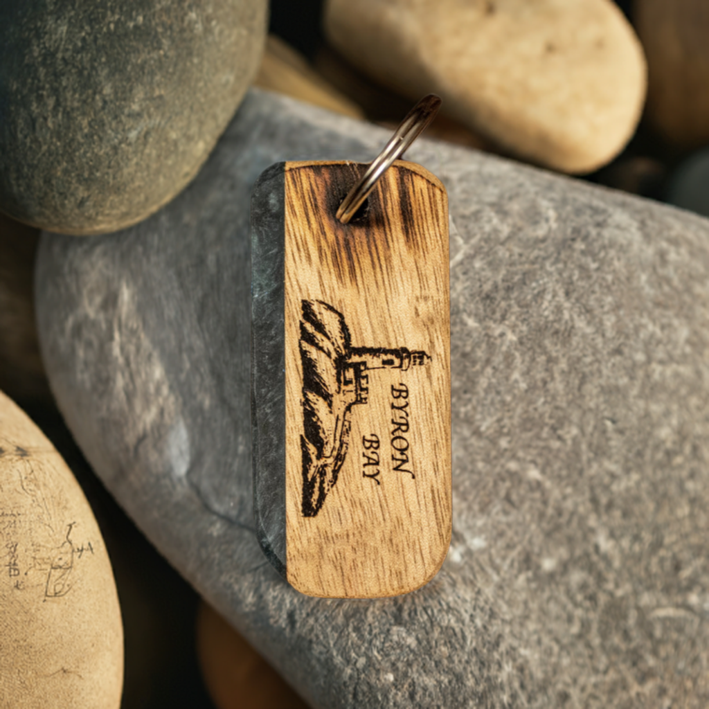 Byron Bay Lighthouse Keyring