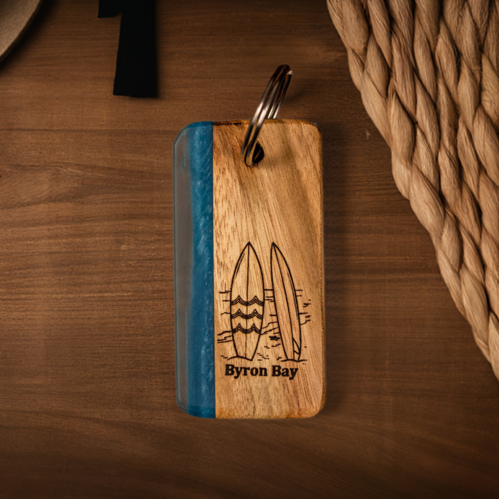 Byron Bay Surfboards Keyring