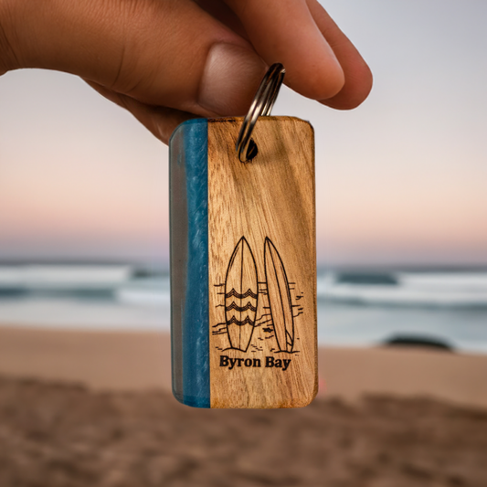 Byron Bay Surfboards Keyring