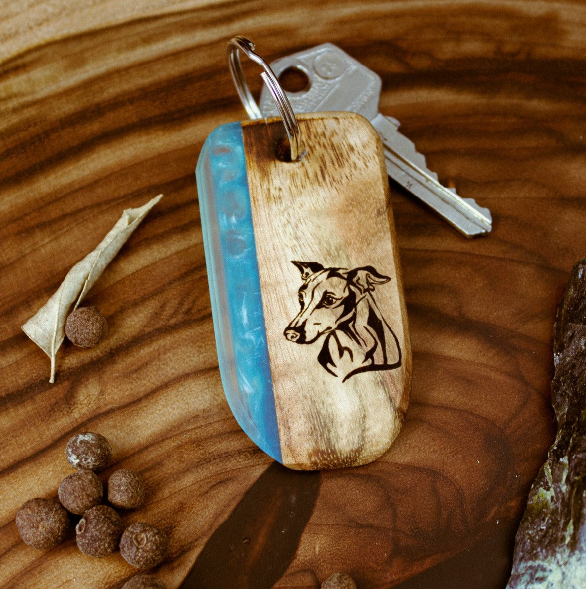Dog Keyring Byron bay