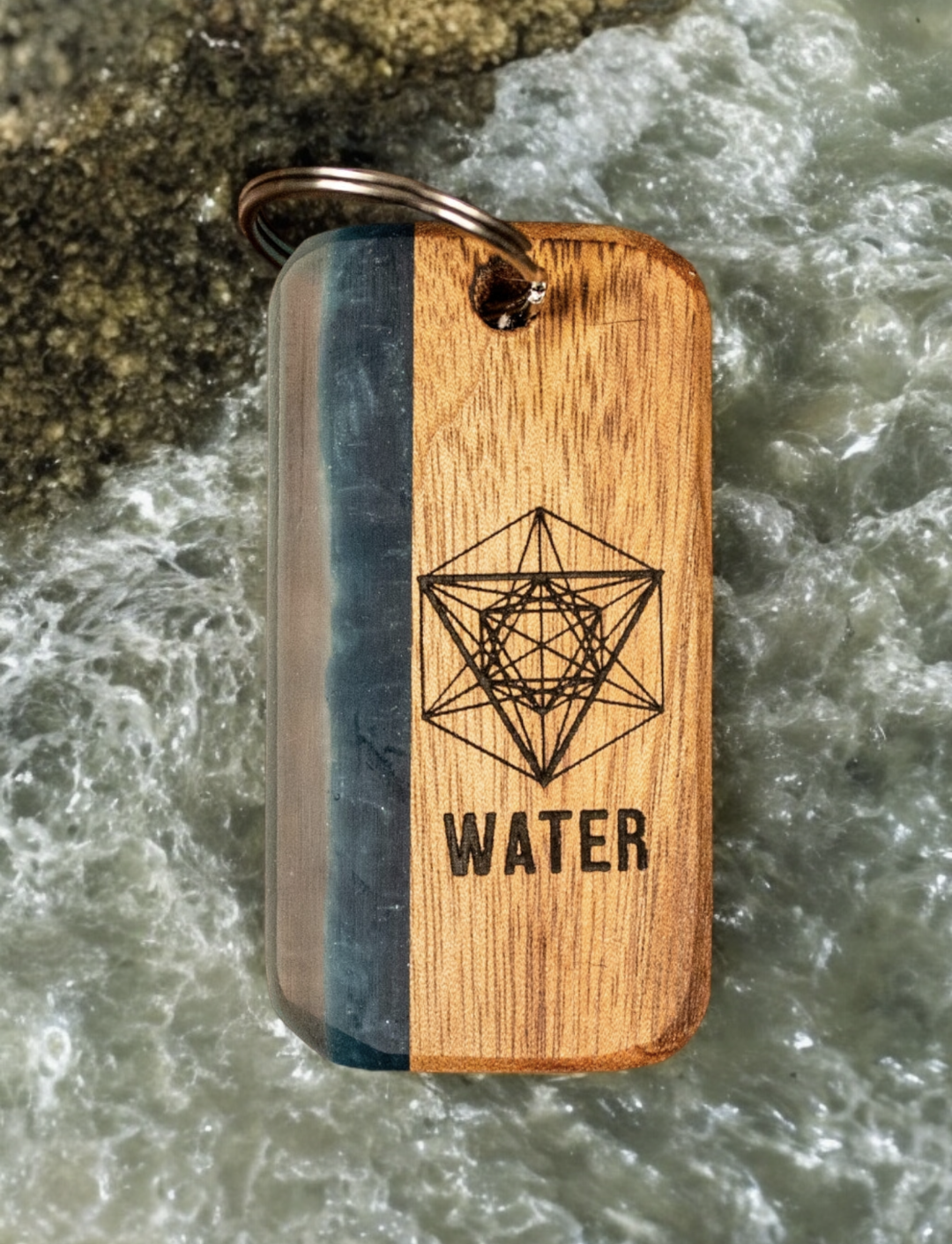 Water Element Key Keyring Water Element Byron Bay – Valley of Craftsmen
