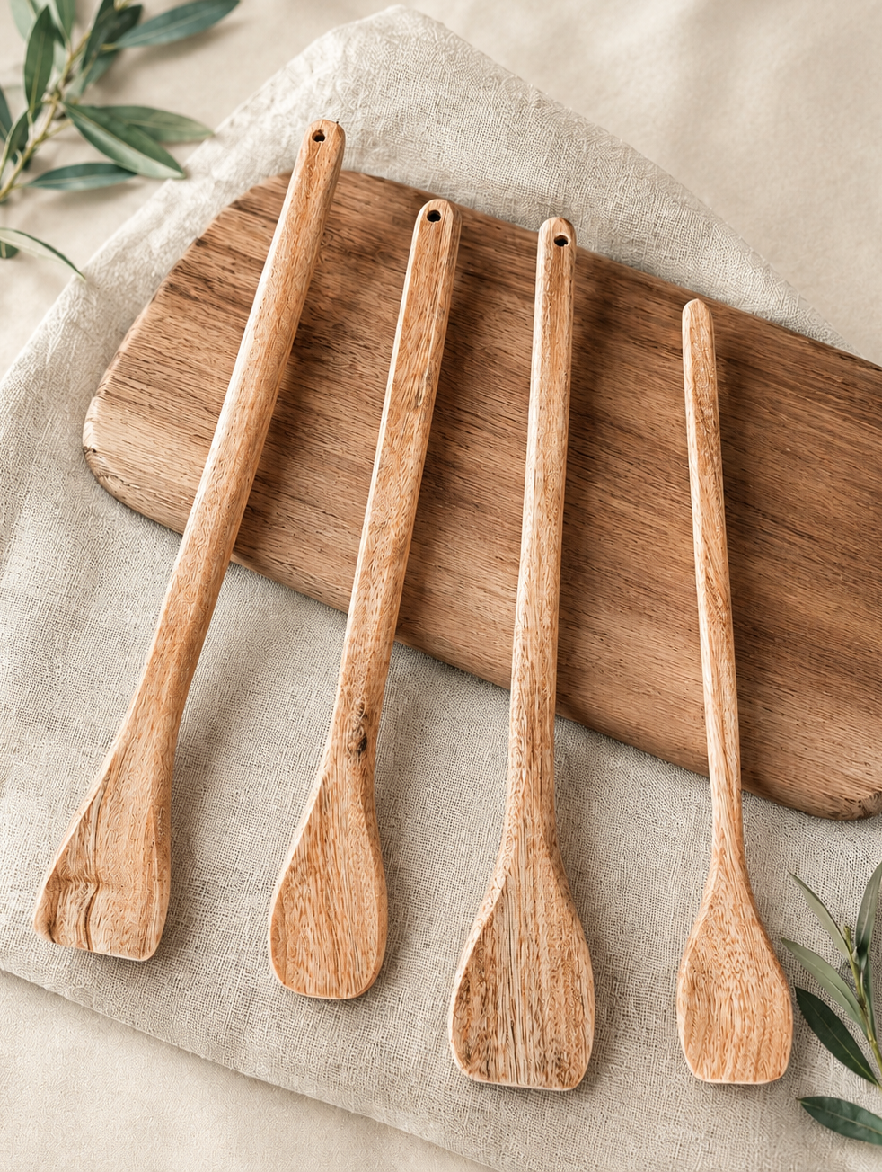 Camphor Laurel Cooking Spoon & Spatula