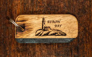 Byron Bay Lighthouse Keyring